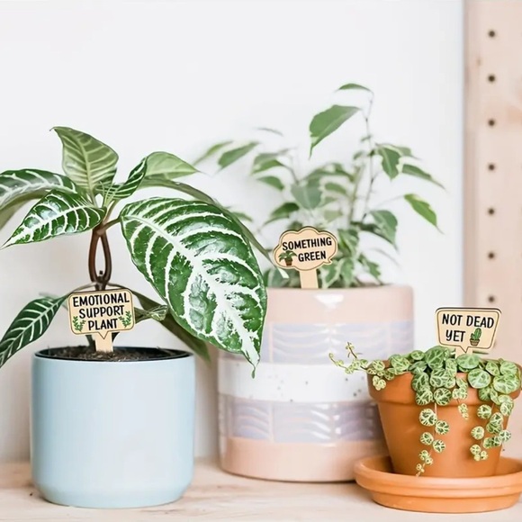 Surprise Pack: 3 Hilarious Garden Stakes for Plant Labels- NWT - Picture 12 of 13